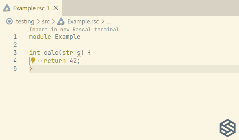 VS Code showing a type error for a user that writes str + int
